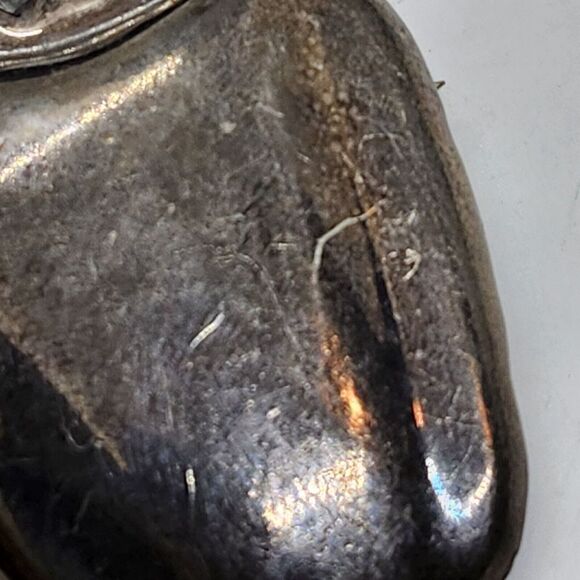 Vintage Sterling‎ Silver 925 Mexico Apple Brooch - Picture 6 of 7
